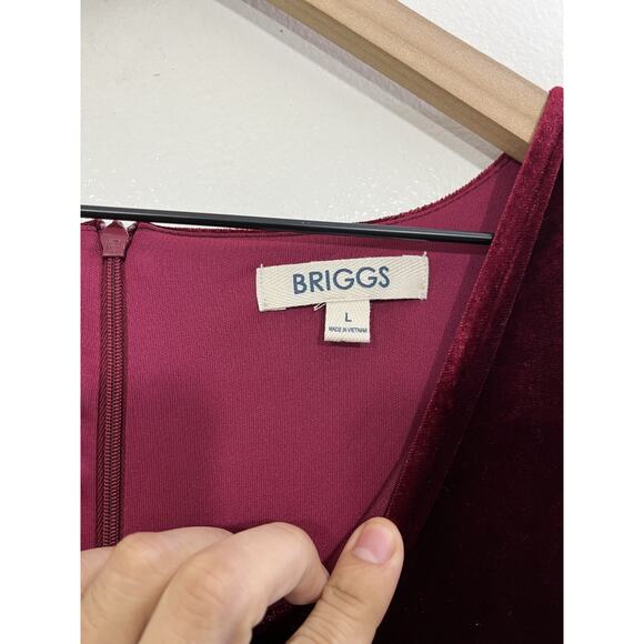 Witchy Romantic Vampire Regency Babydoll Velvet Dress L 90s Old Money Whimsigoth - Picture 4 of 16